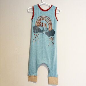 Rags Rain Rain Rainbow Romper